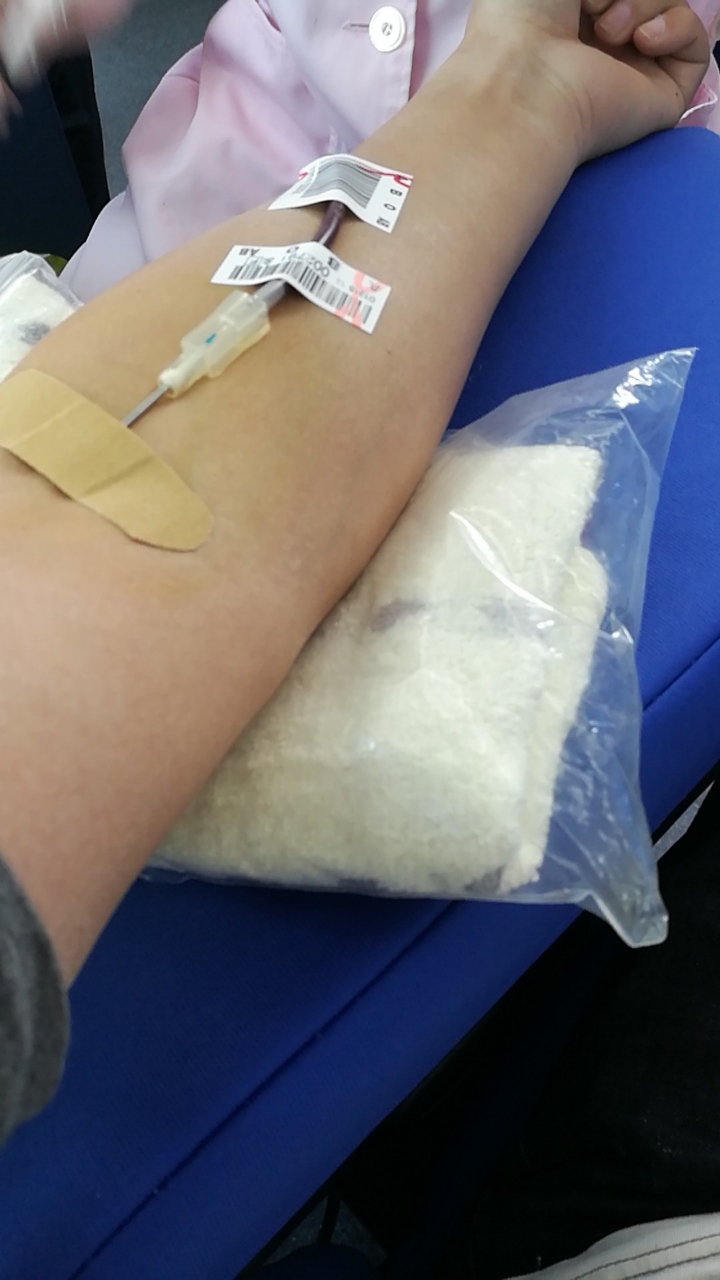 纪念第一次献血