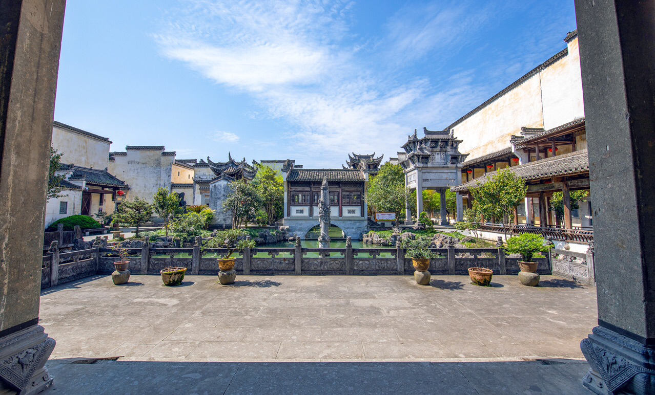 徽商大宅院明清建筑风格